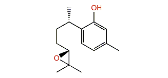 (S)-Curcuepoxide B